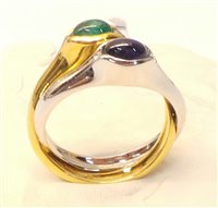 Anello Salvini Donna in Oro Smeraldo 0.28 Ct N59892-17 - N59892-17
